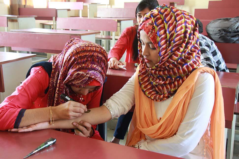 Mehendi Making