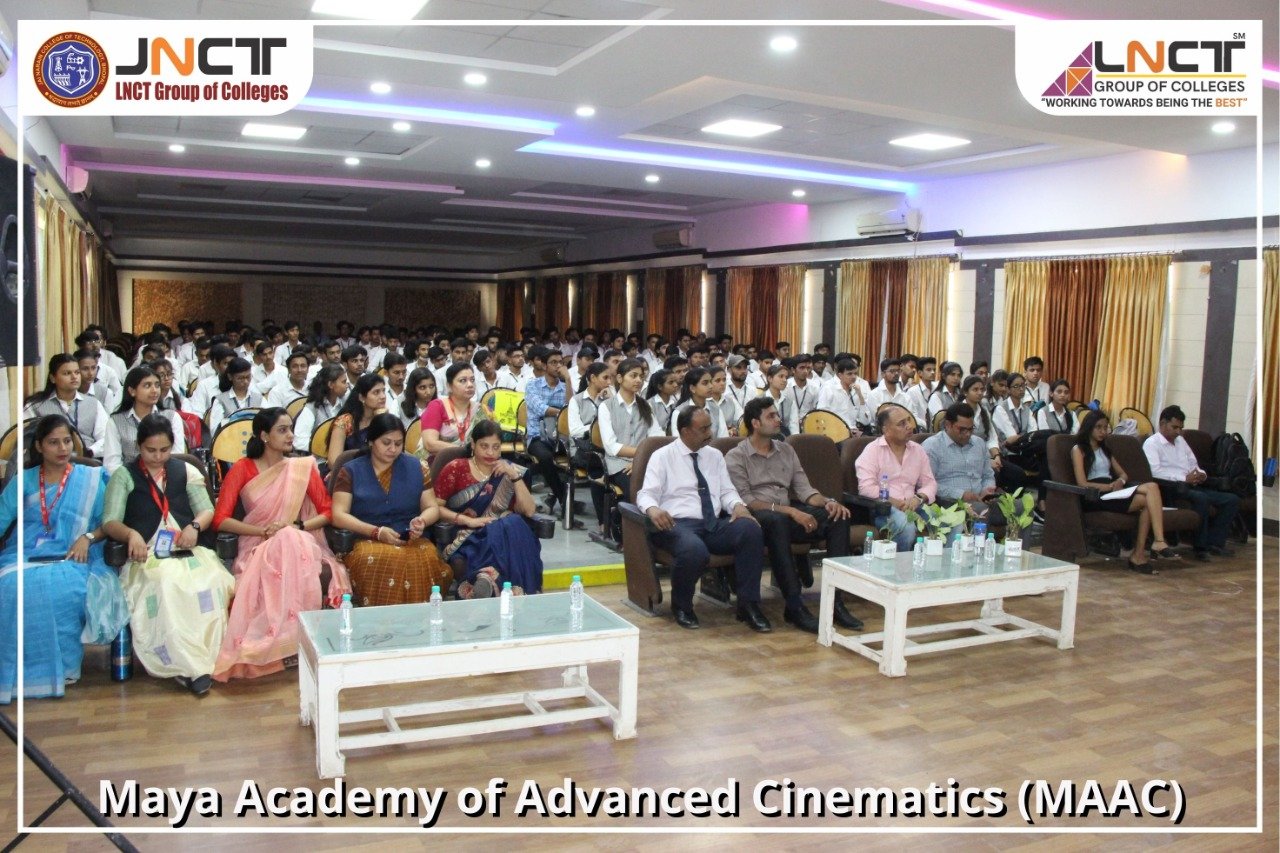 JNCT Bhopal organized a seminar on Job opportunities in the media and entertainment business