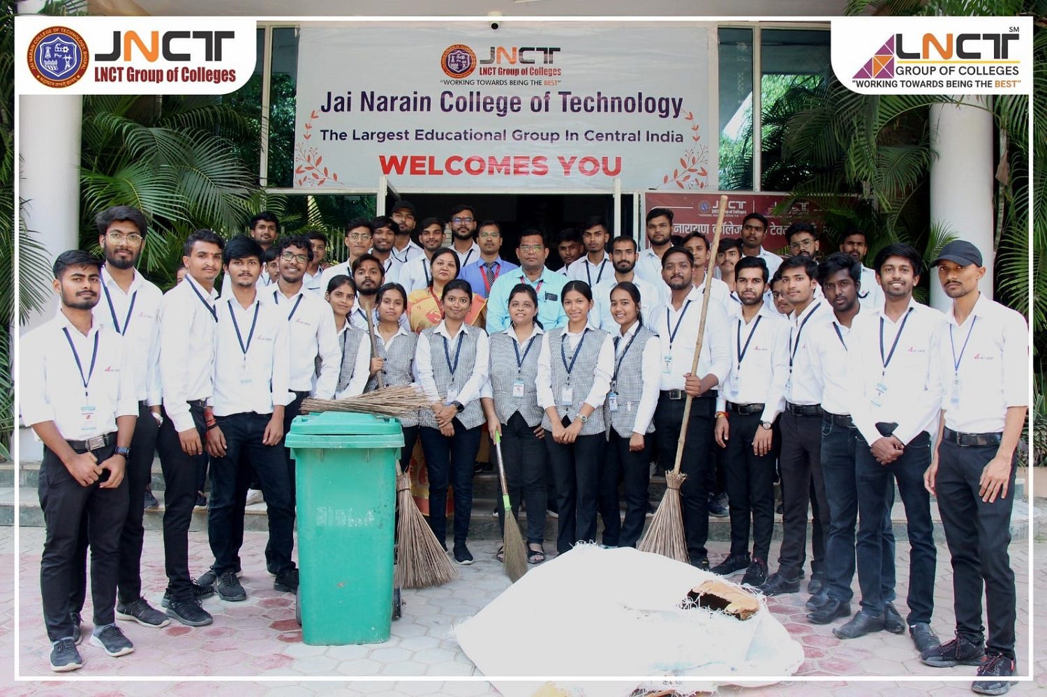 “Swachhata Hi Seva” – Our Commitment to a Garbage-Free India! At JNCT Bhopal