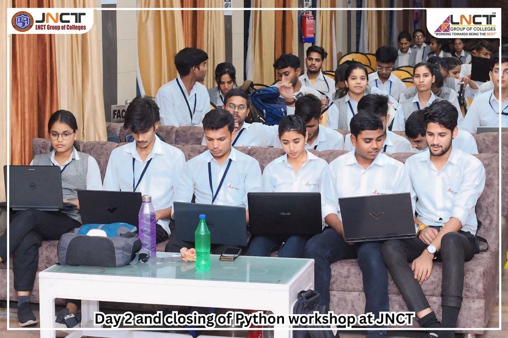 Python Workshop at JNCT was a great success!  This 2-day workshop