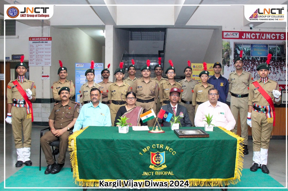 jnct  mein ncc cadets dwaara  25th Kargil Vijay Diwas