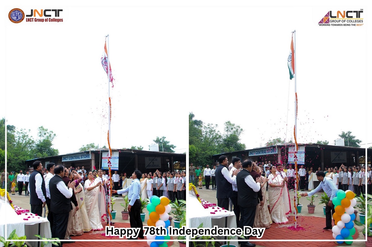 JNCT  proudly celebrated the 78th Independence Day on 15th August