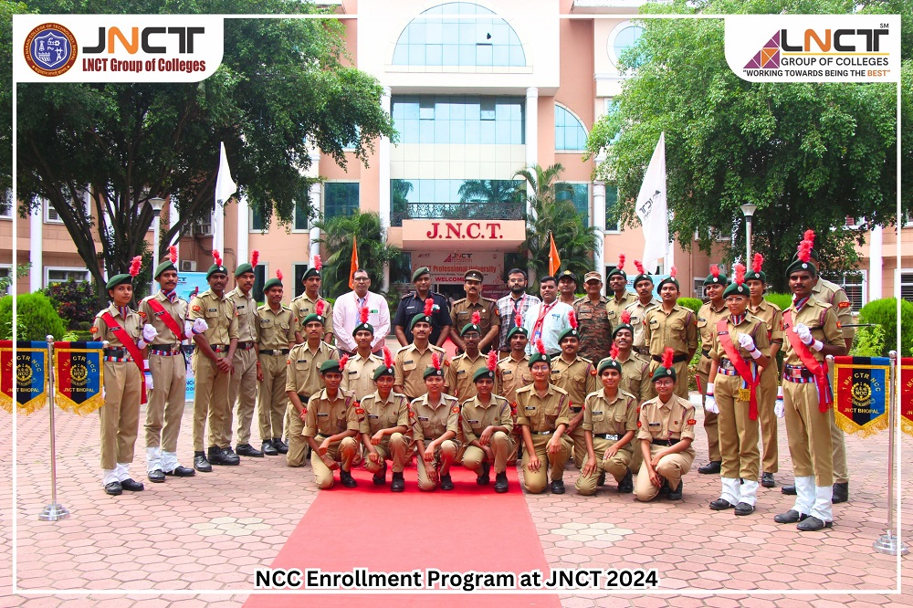Join the National Cadet Corps (NCC) at JNCT College, Bhopal NCC enrollment