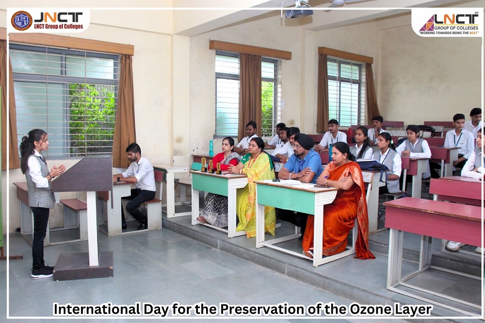 World Ozone Week Celebrated at JNCT Bhopal