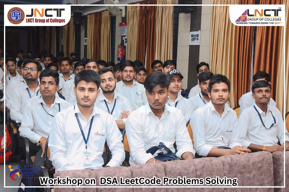 Workshop on DSA and LeetCode Problem Solving! at JNCT Bhopal