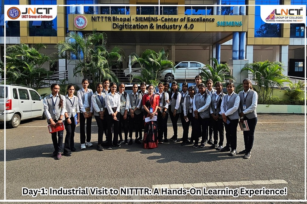 JNCT Student Industrial Visit to NITTTR: A Hands-On Learning Experience!